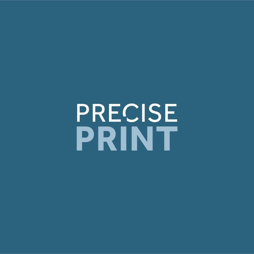 Precise Print logo – supporter of Butterfly Compassion Community.